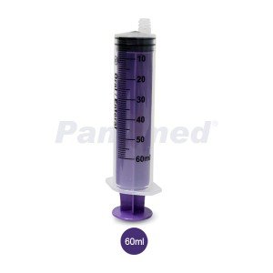 Disposable Enteral Feeding Syringe 60cc sold by 5s